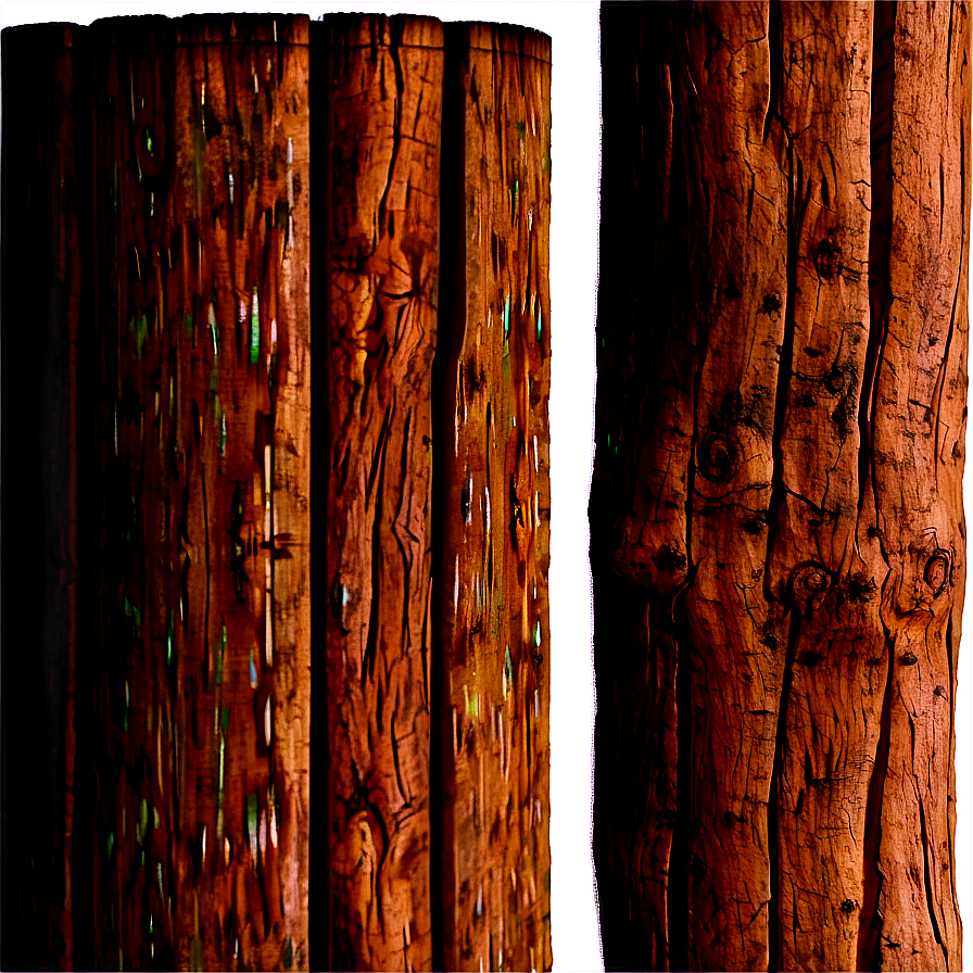 Wooden Post C PNG Image