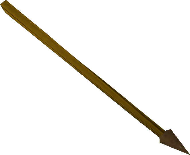 Wooden Spear Ancient Weapon.png PNG Image