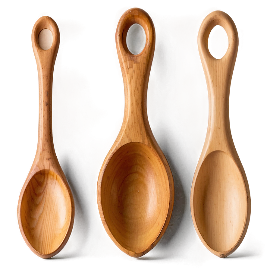 Wooden Spoon Collection Png 06132024 PNG Image