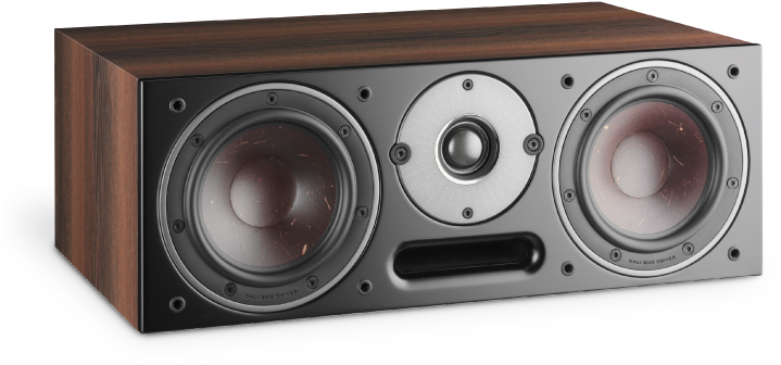 Wooden Stereo Speaker System PNG Image