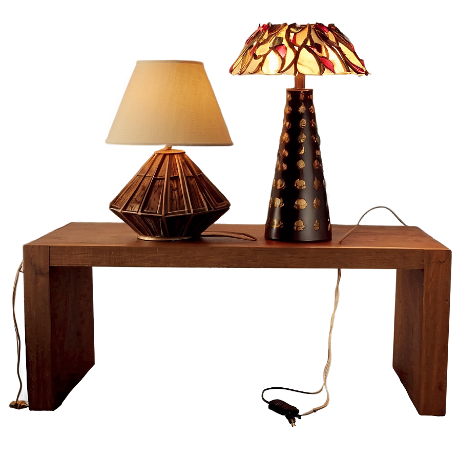 Wooden Table Lamp Png Psx10 PNG Image