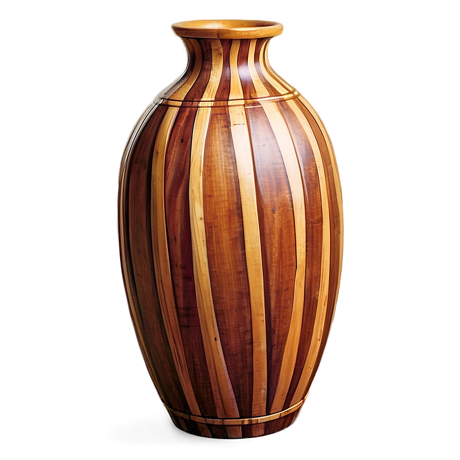 Wooden Vase Png 05252024 PNG Image