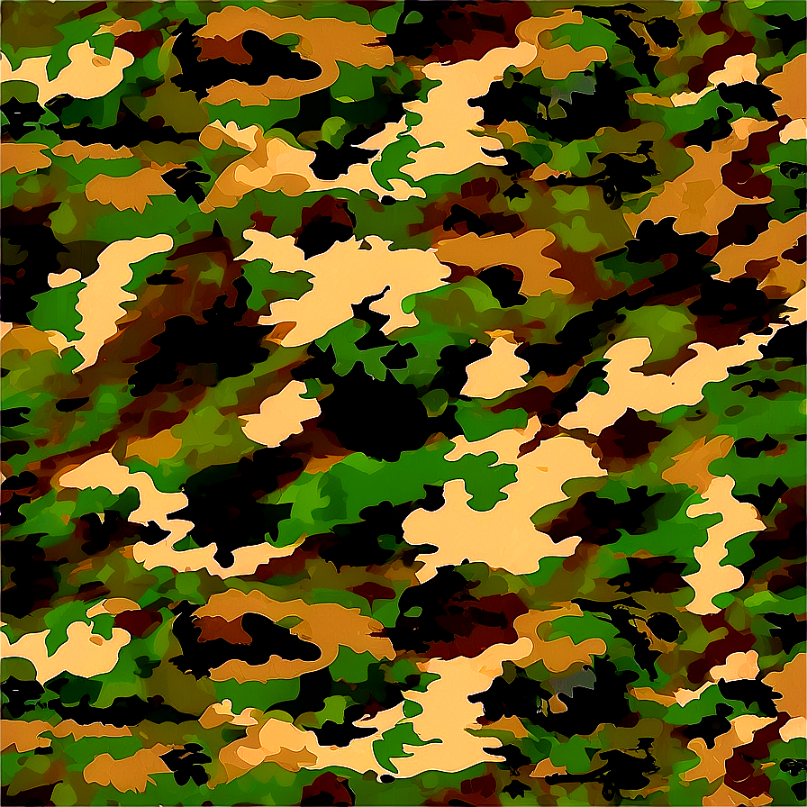 Woodland Camo Fabric Png 27 PNG Image