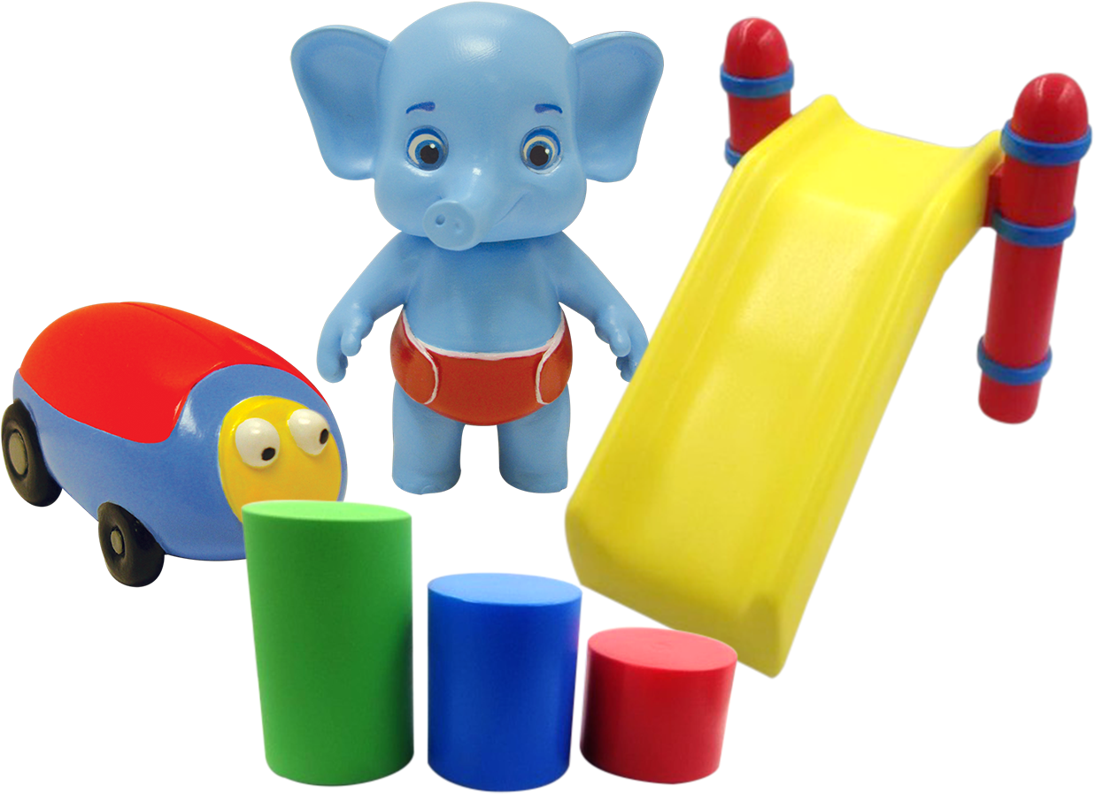 Word Party Bailey Elephant Toys PNG Image