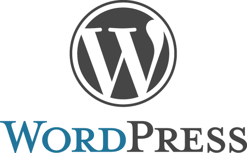 Word Press Logo Blue Background PNG Image