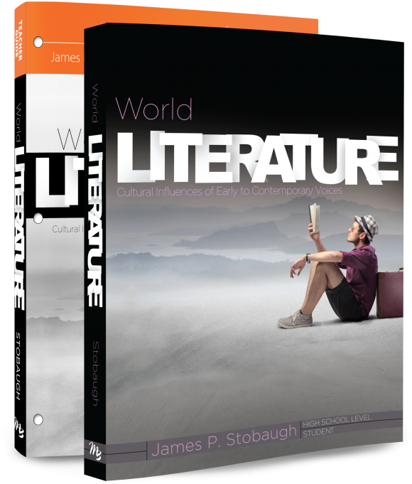 World Literature Textbook Cover PNG Image