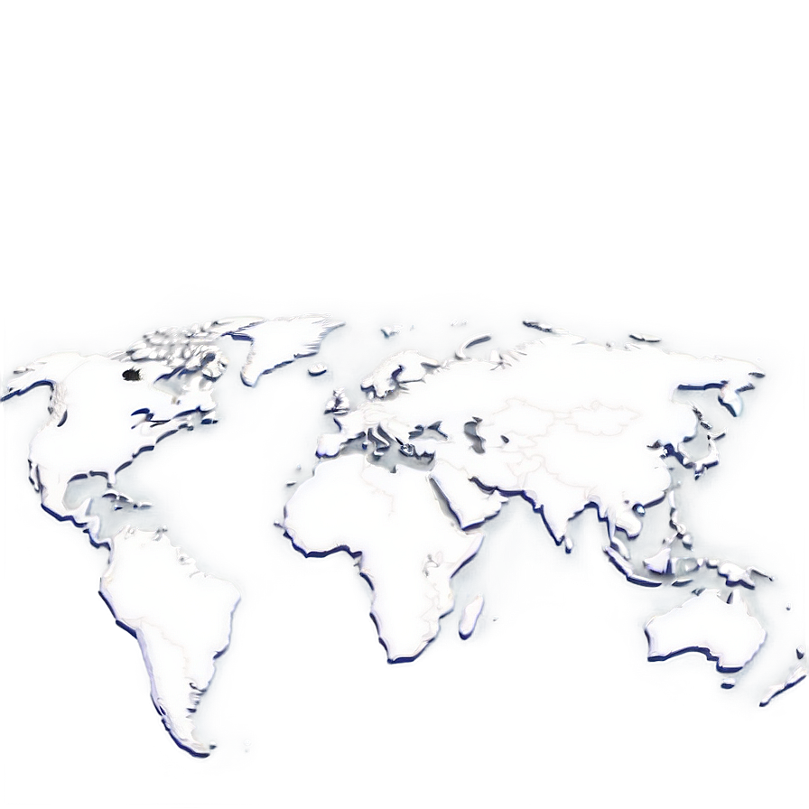 World Map Outline Geographical Png Kqx13 PNG Image