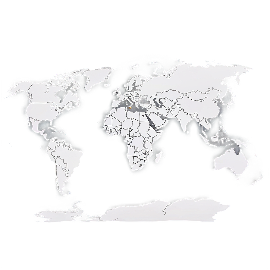 World Map Outline With Continents Png 97 PNG Image