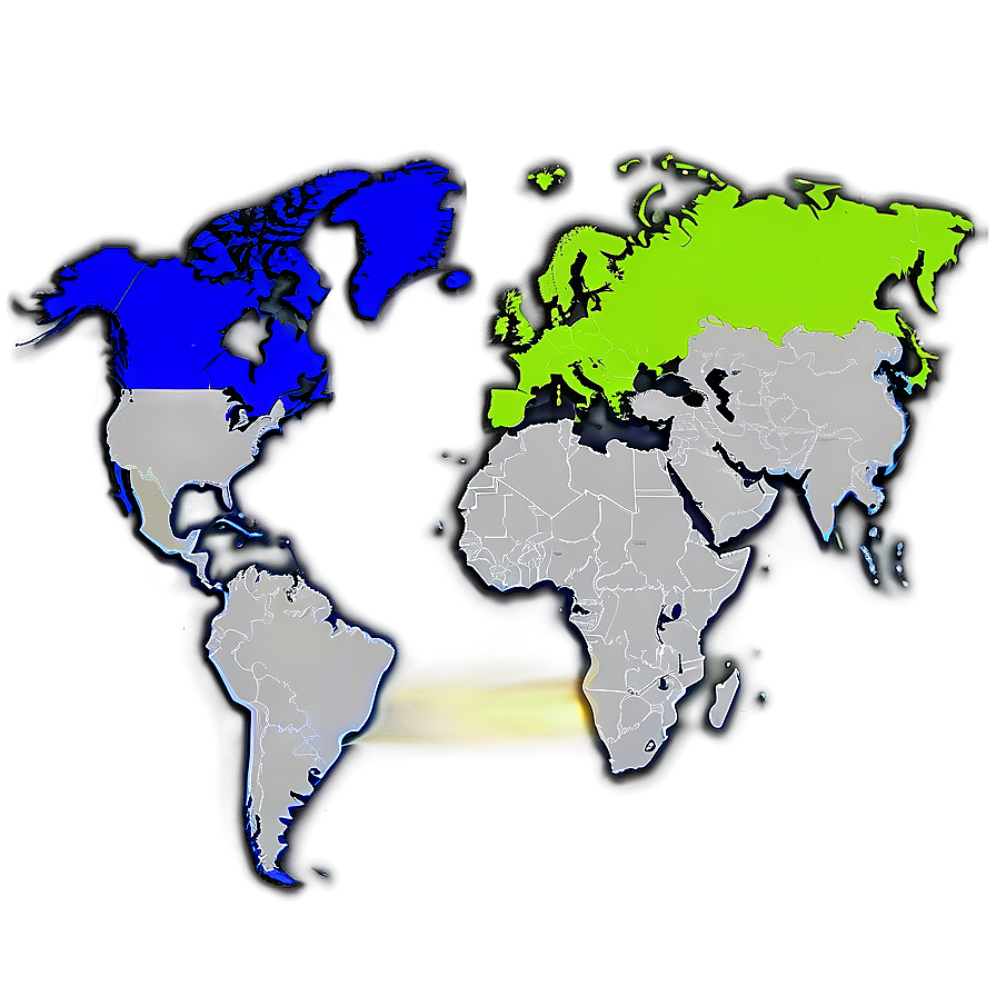 World Map Outline With Countries Png 05032024 PNG Image