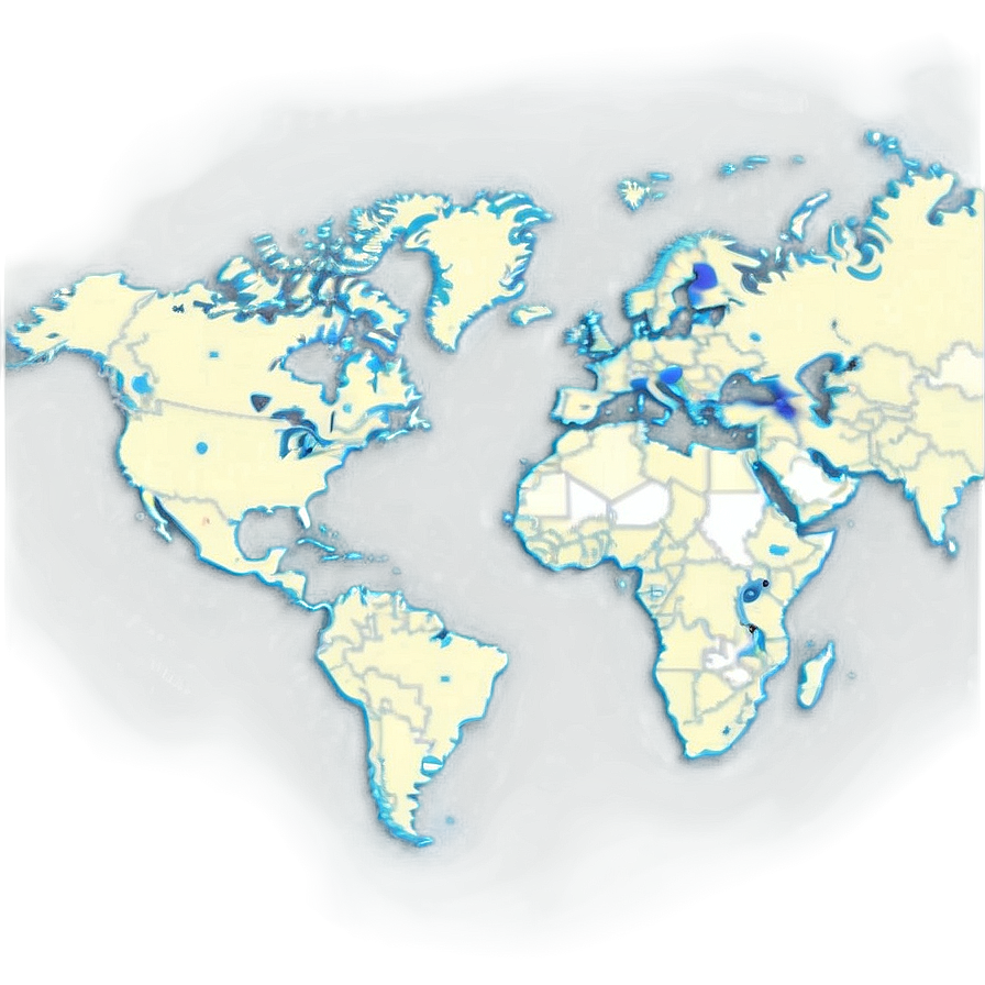 World Map Vector A PNG Image