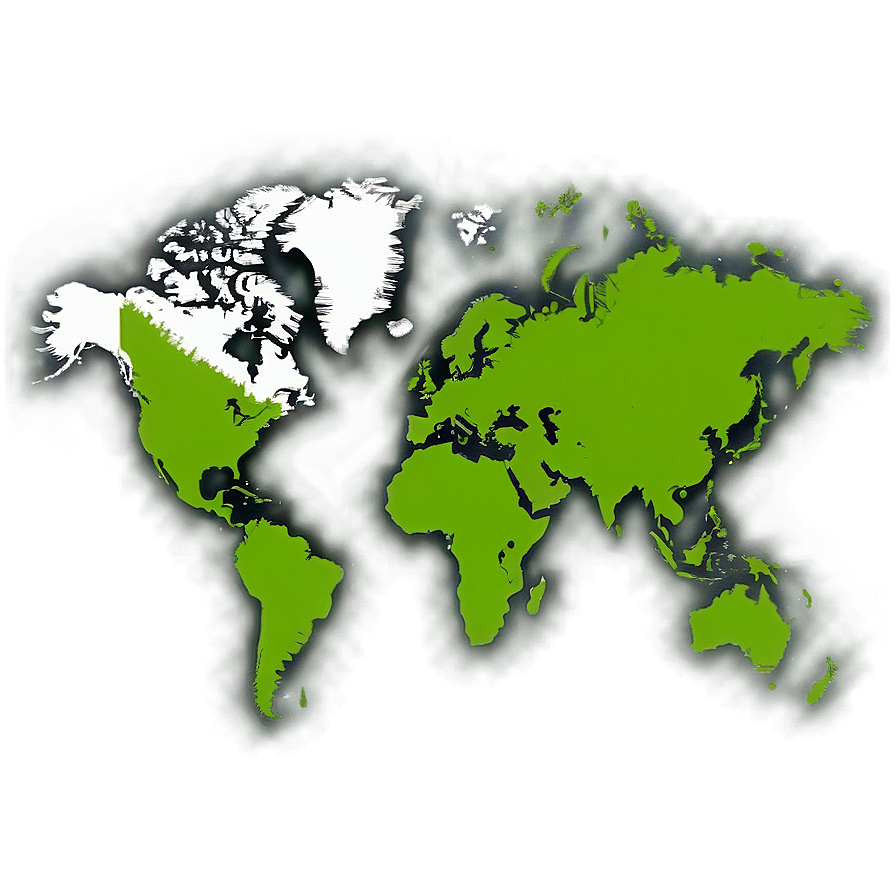 World Map Vector Black And White Png 06262024 PNG Image