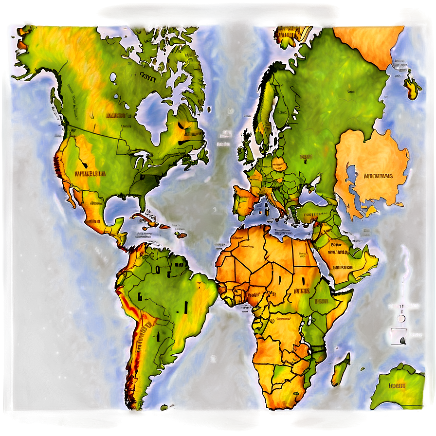 World Map Wallpaper Png 11 PNG Image