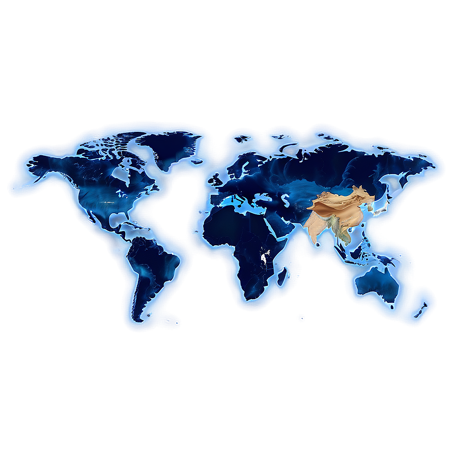 World Map With Time Zones Png Ipb58 PNG Image