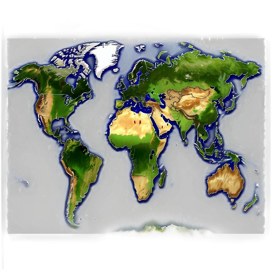 World Night Lights Map Png 92 PNG Image