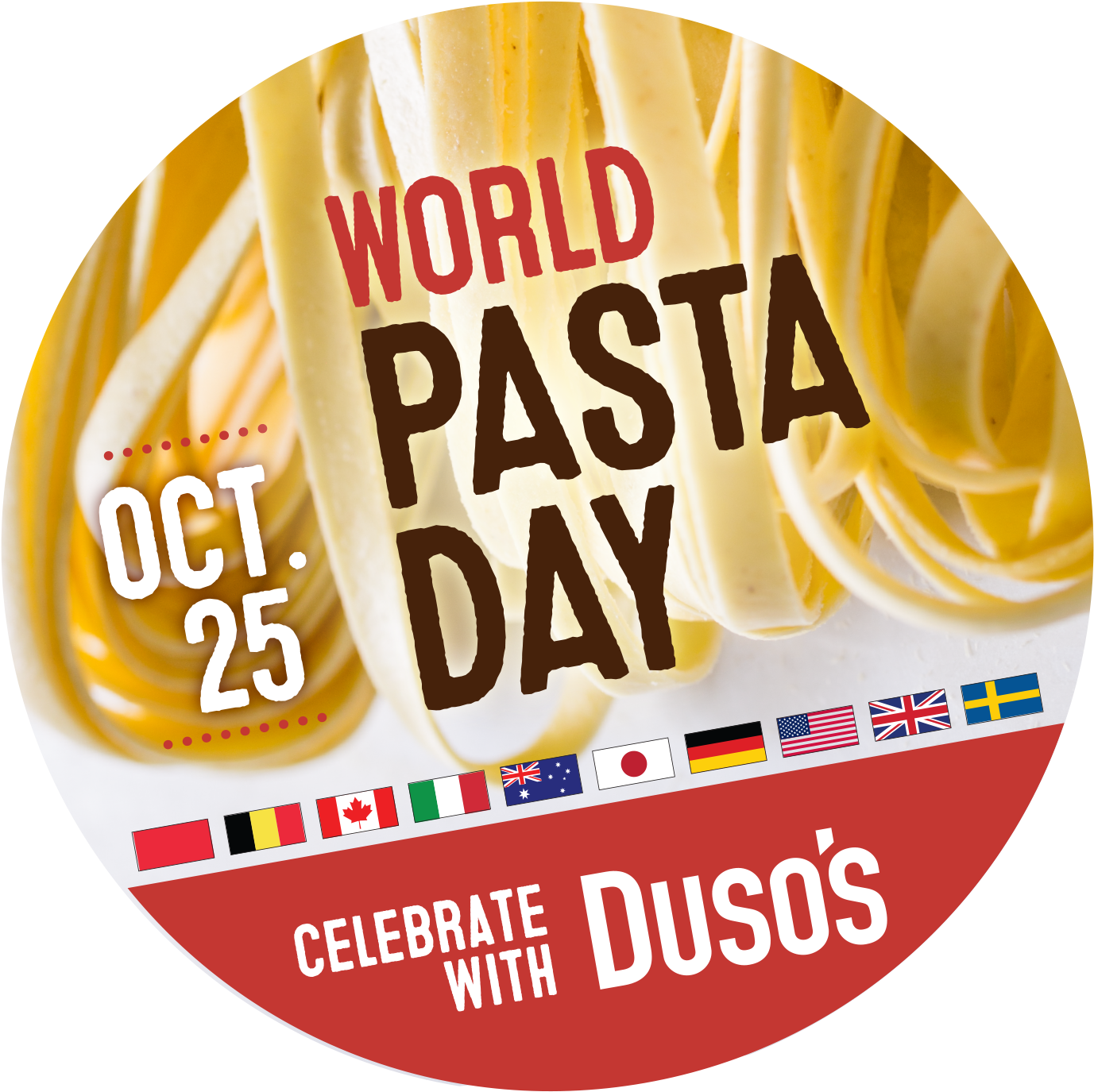 World Pasta Day Celebration PNG Image