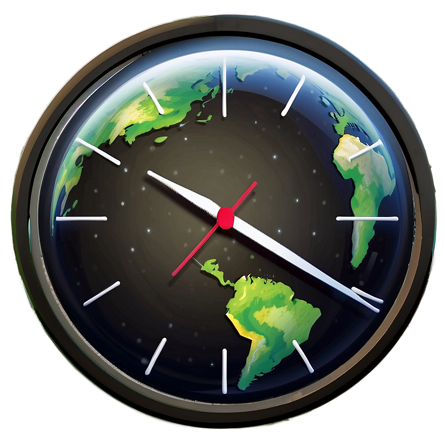 World Time Clock Icon Png 67 PNG Image