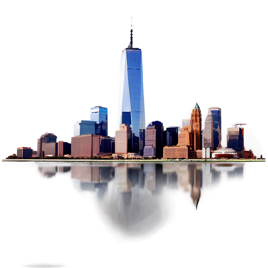 World Trade Center Skyline Png Bfj PNG Image