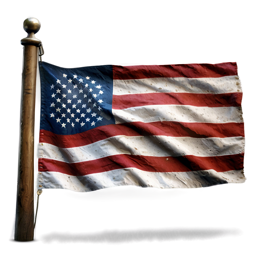 Worn Flag Png Ipv80 PNG Image