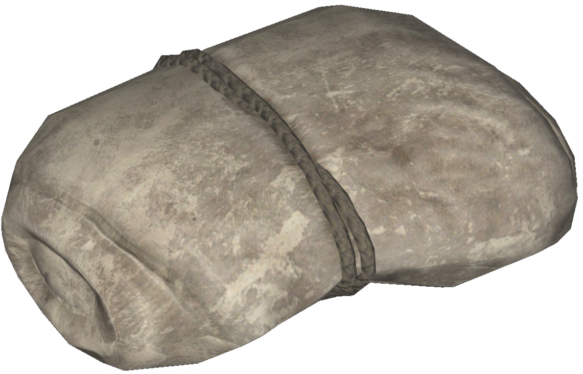 Worn Out Canvas Bag Texture PNG Image