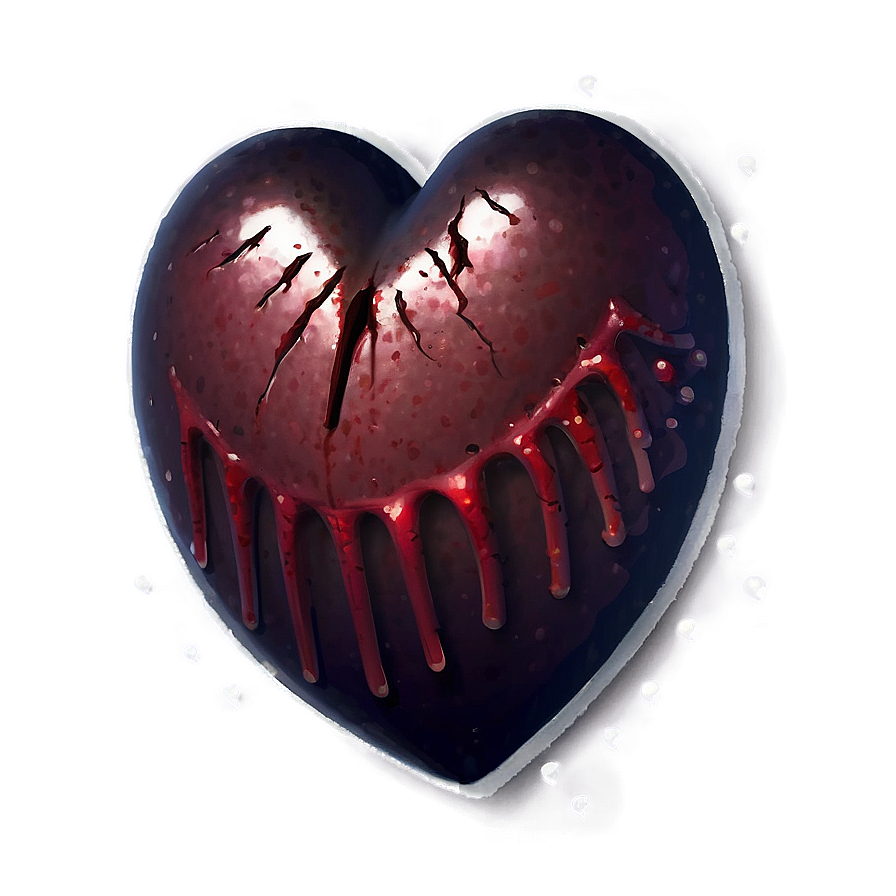 Wounded Heart Emoji Png Gni PNG Image