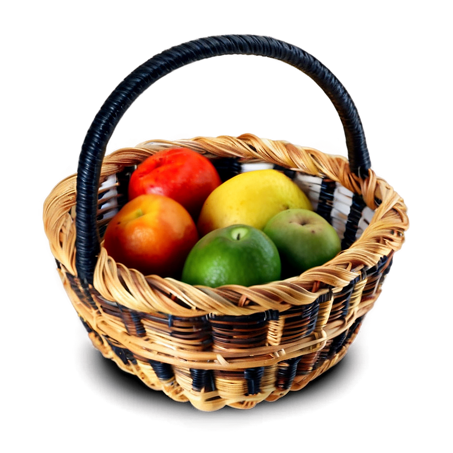 Woven Basket Png Trv PNG Image