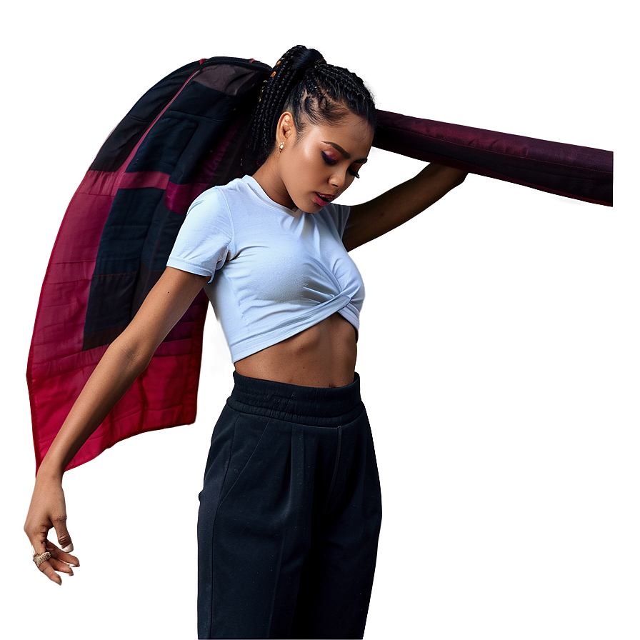 Wrap Crop Top Png 90 PNG Image