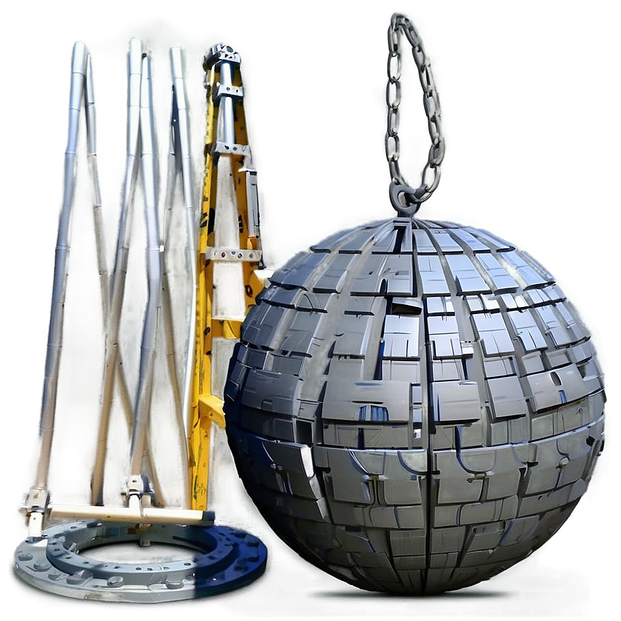 Wrecking Ball For Infrastructure Projects Png 77 PNG Image