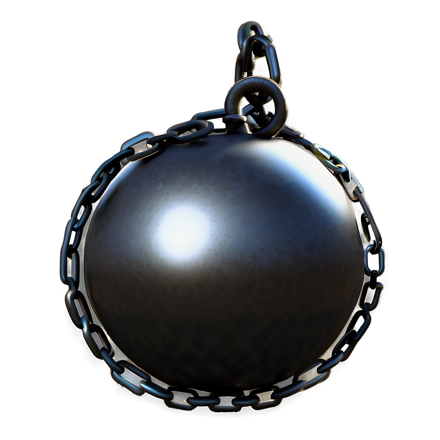 Wrecking Ball With Chain Png 31 PNG Image