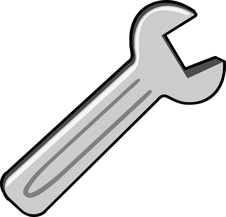 Wrench Icon Graphic PNG Image