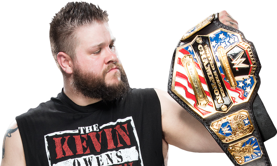 Wrestler_with_ Championship_ Belt PNG Image