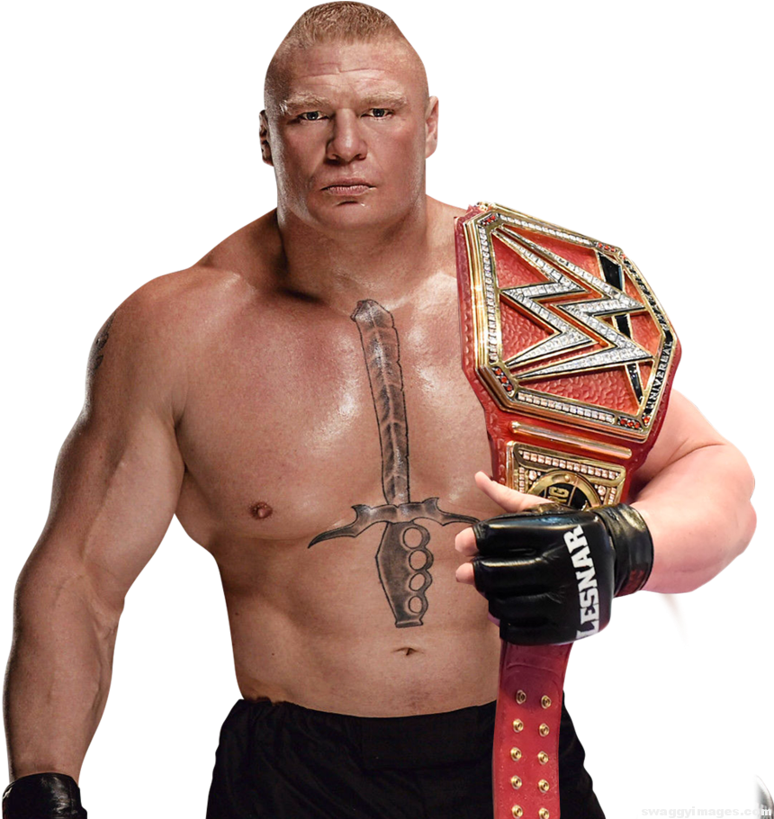 Wrestler_with_ Championship_ Belt.png PNG Image