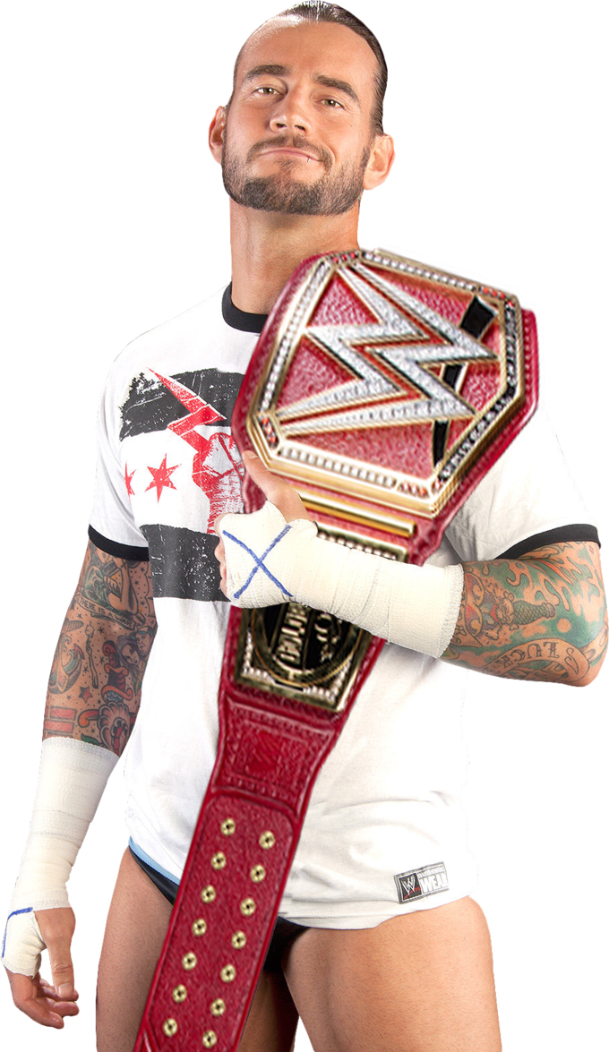 Wrestling Championwith Belt PNG Image