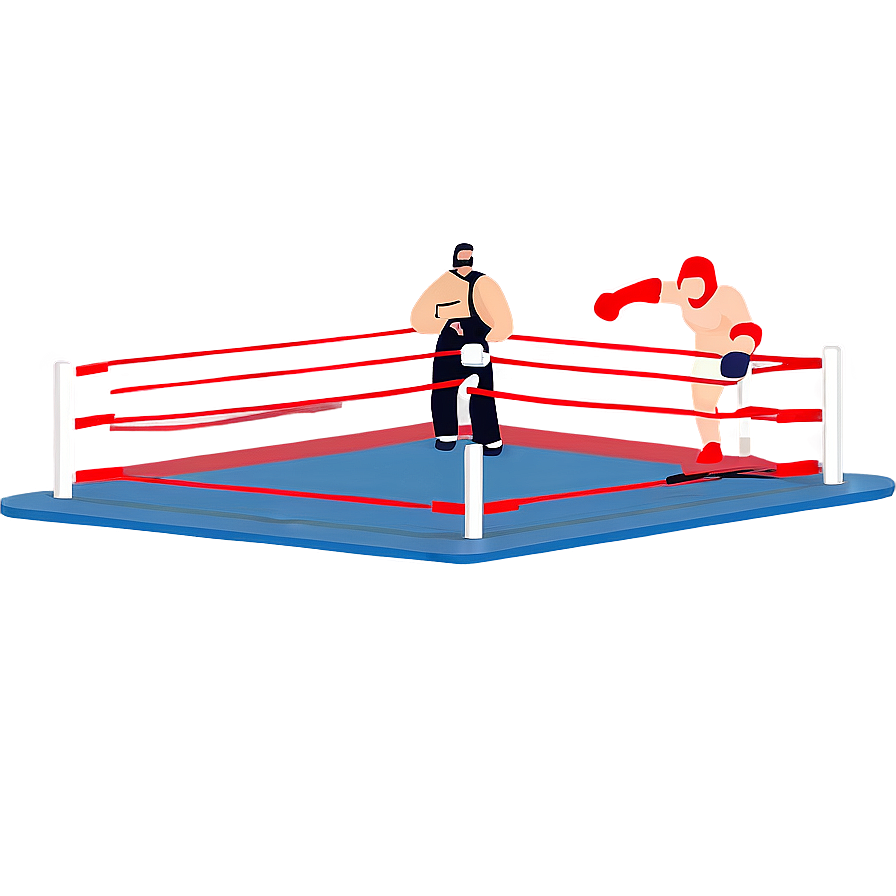 Wrestling Ring Match Night Png Ext PNG Image