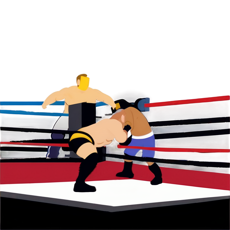 Wrestling Ring Match Night Png Juv4 PNG Image