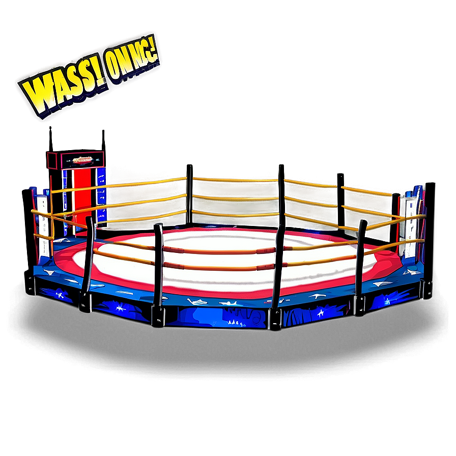 Wrestling Ring With Led Lights Png 82 PNG Image