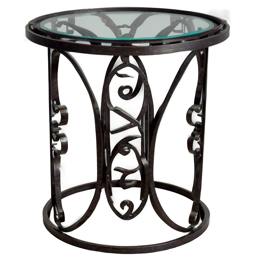 Wrought Iron Bar Table Png Wel82 PNG Image