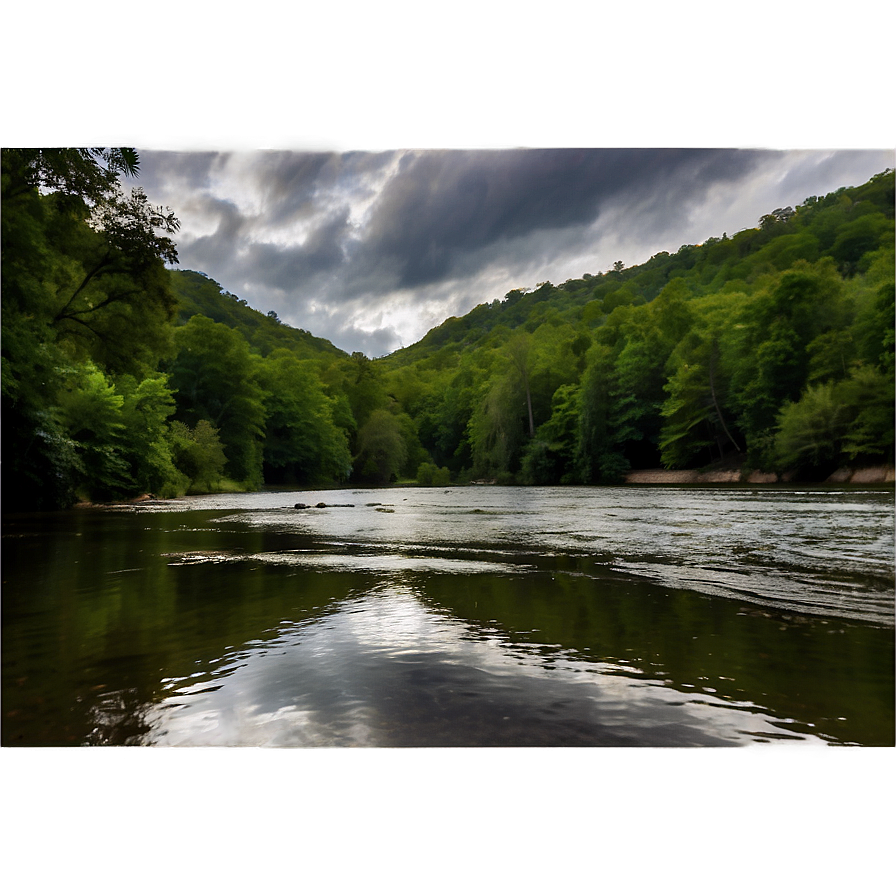 Wv Serene River Scene Png 38 PNG Image