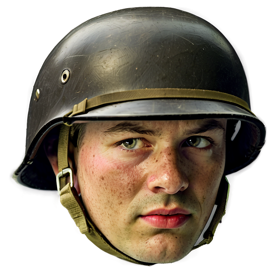 Ww2 Soldier Helmet Graphic Png 06132024 PNG Image