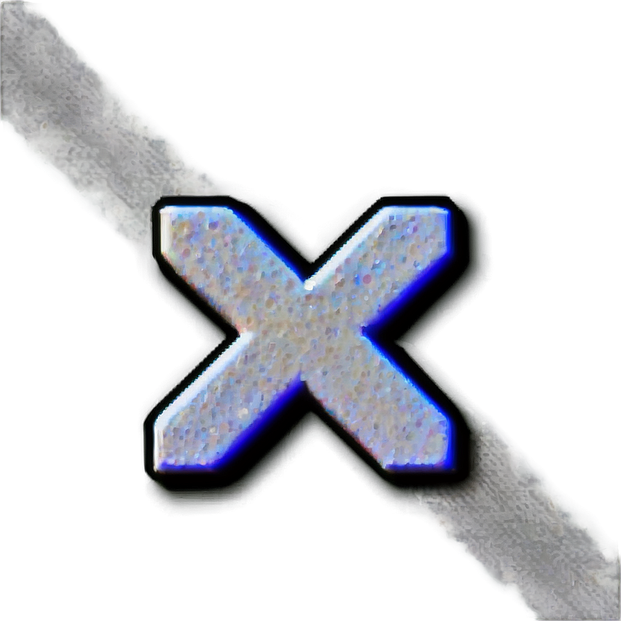 X Mark With Rays Png 43 PNG Image