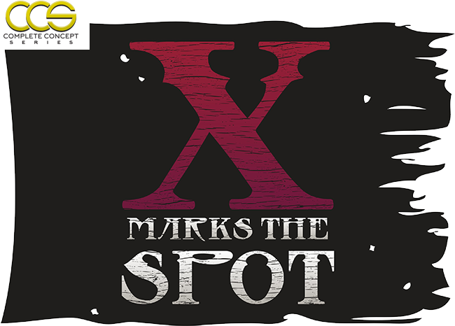 X Marks The Spot Graphic PNG Image