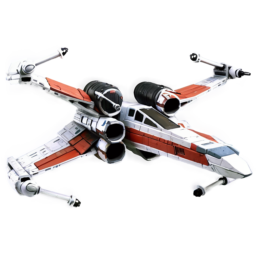 X Wing Front View Png Tvs71 PNG Image