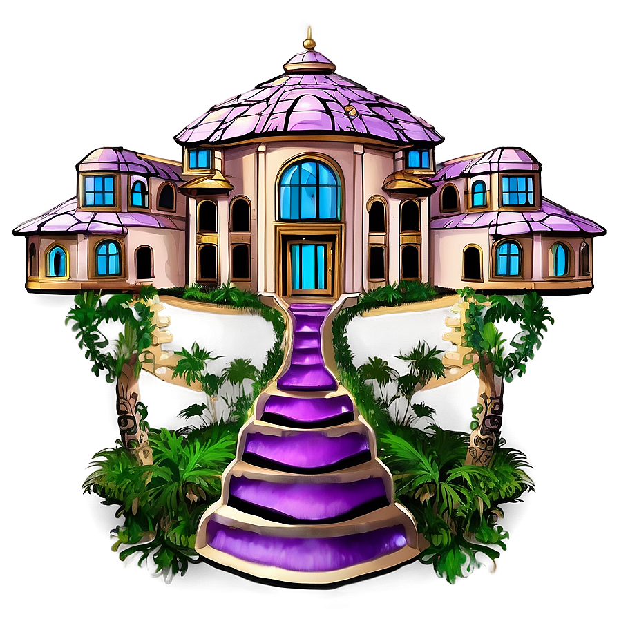 Xanadu Mansion Fantasy Png 05242024 PNG Image