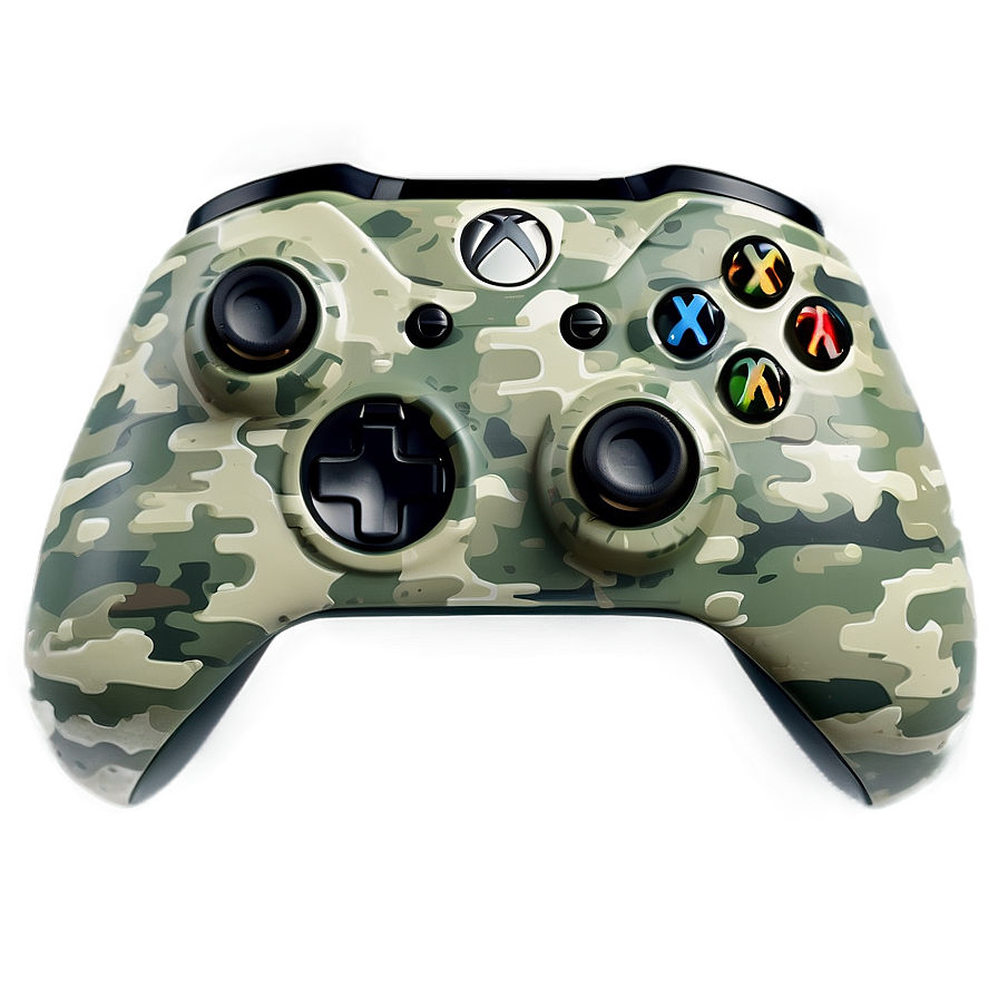 Xbox Controller Arctic Camo Png Ltj11 PNG Image