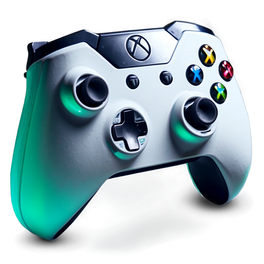 Xbox Controller Cyberpunk Edition Png 05252024 PNG Image