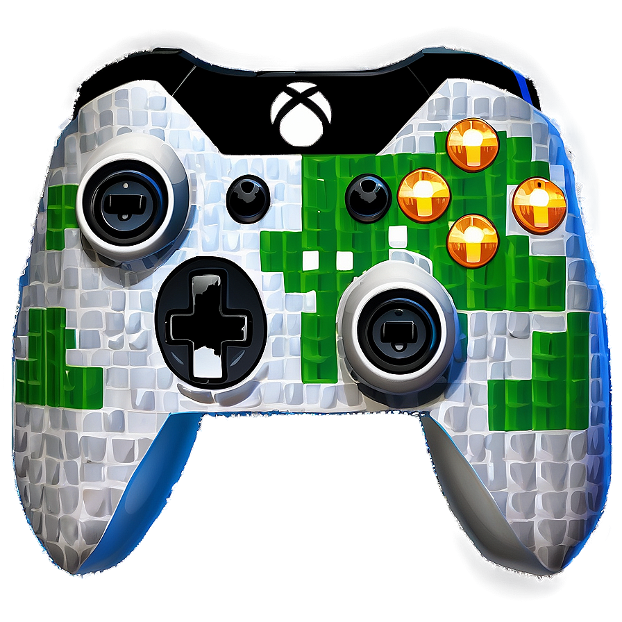 Xbox Controller Minecraft Creeper Png Tbp PNG Image