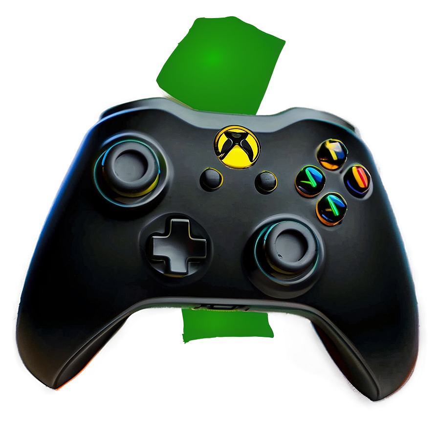 Xbox Controller Sunset Orange Png Yki54 PNG Image