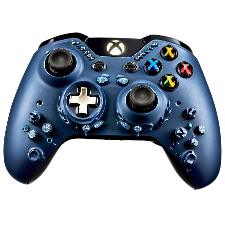 Xbox Controller With Chatpad Png 05252024 PNG Image