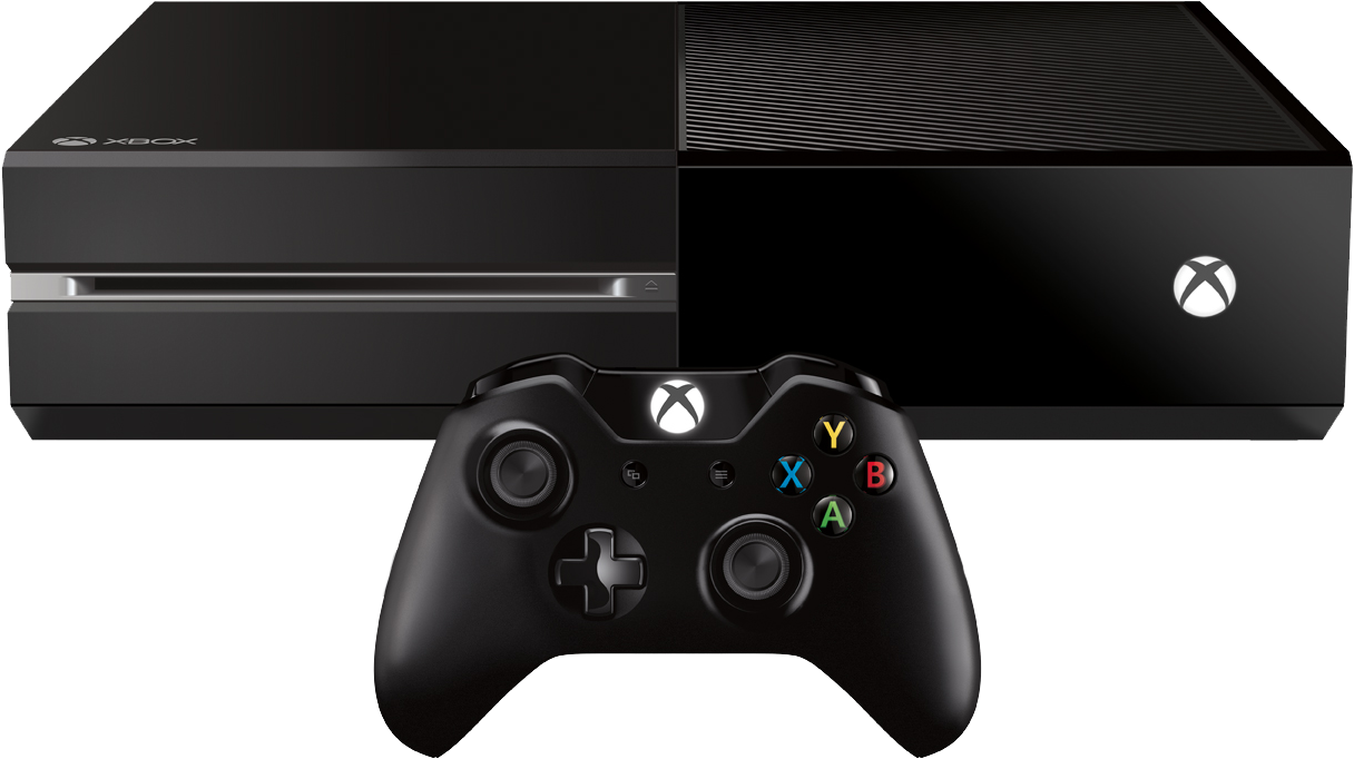 Xbox One Consoleand Controller PNG Image