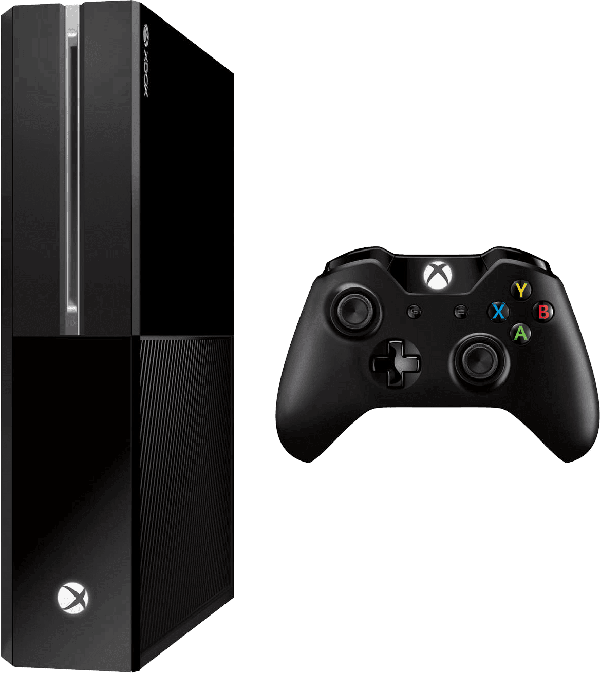 Xbox One Consoleand Controller PNG Image