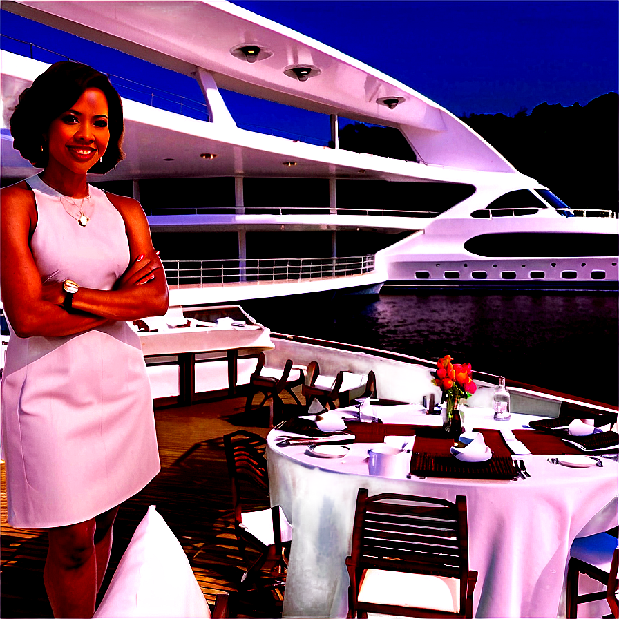 Yacht Corporate Event Setup Png 05242024 PNG Image